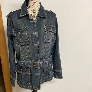 Ethyl Brand Denim Jeans Jacket L
